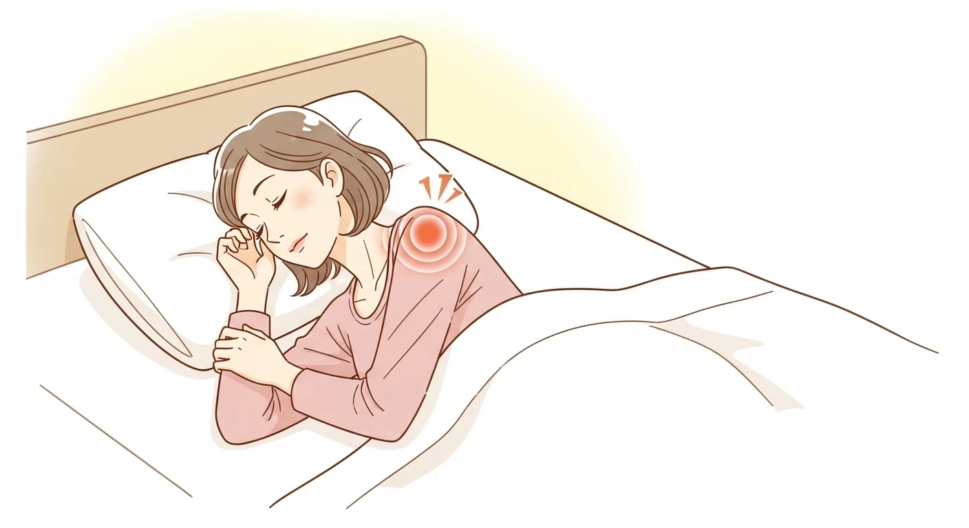 仰向けで寝ることの辛さ