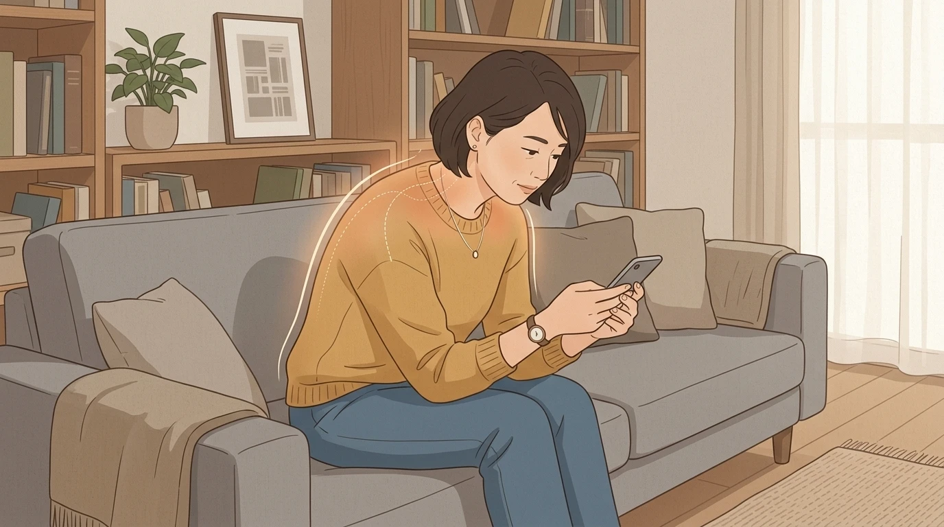 整体で解消する背中の緊張