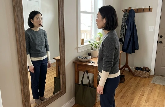 鏡を見て気づくあなたの姿勢、改善しませんか？