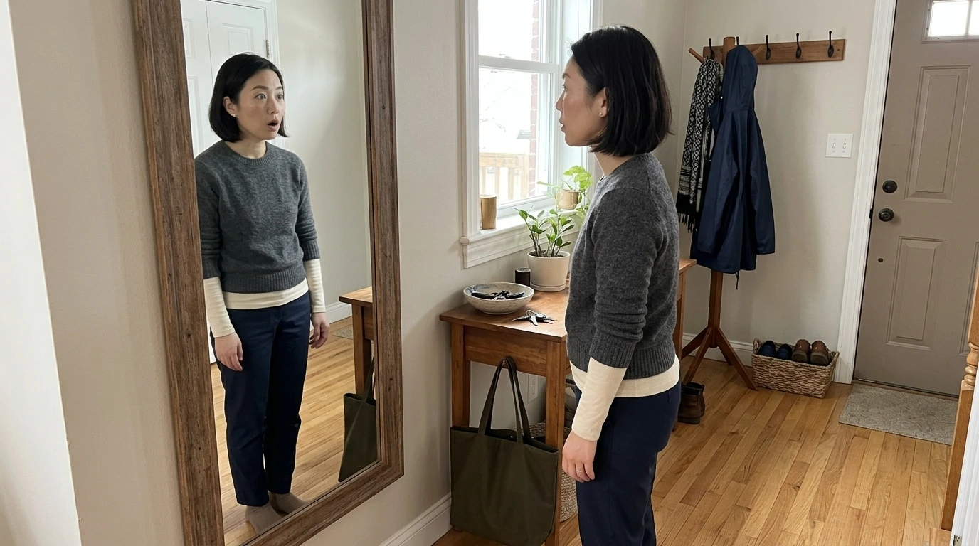 鏡を見て気づくあなたの姿勢、改善しませんか？
