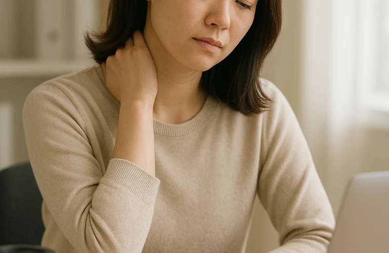 根本的な改善で、首こりと巻肩にさよなら！